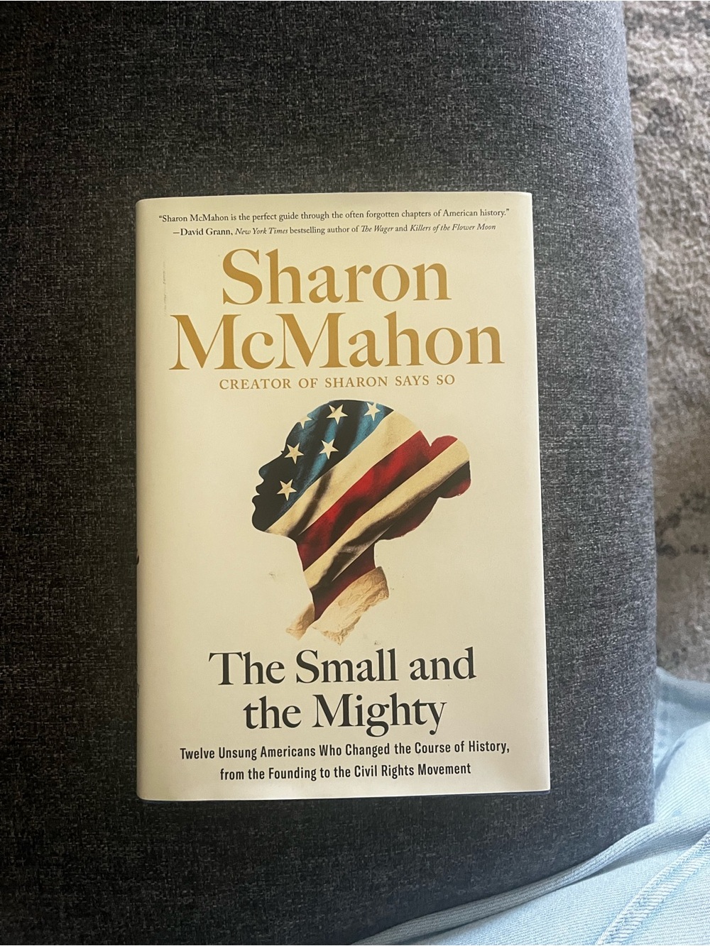 Sharon McMahon The Small and the Mighty – Cream Hardcover Book